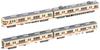 MicroAce N Gauge Sanyo Electric Railway 3050 Series Steel New Old Model Train Cars, Paint, Symbol, 4-Car Set, A8881,