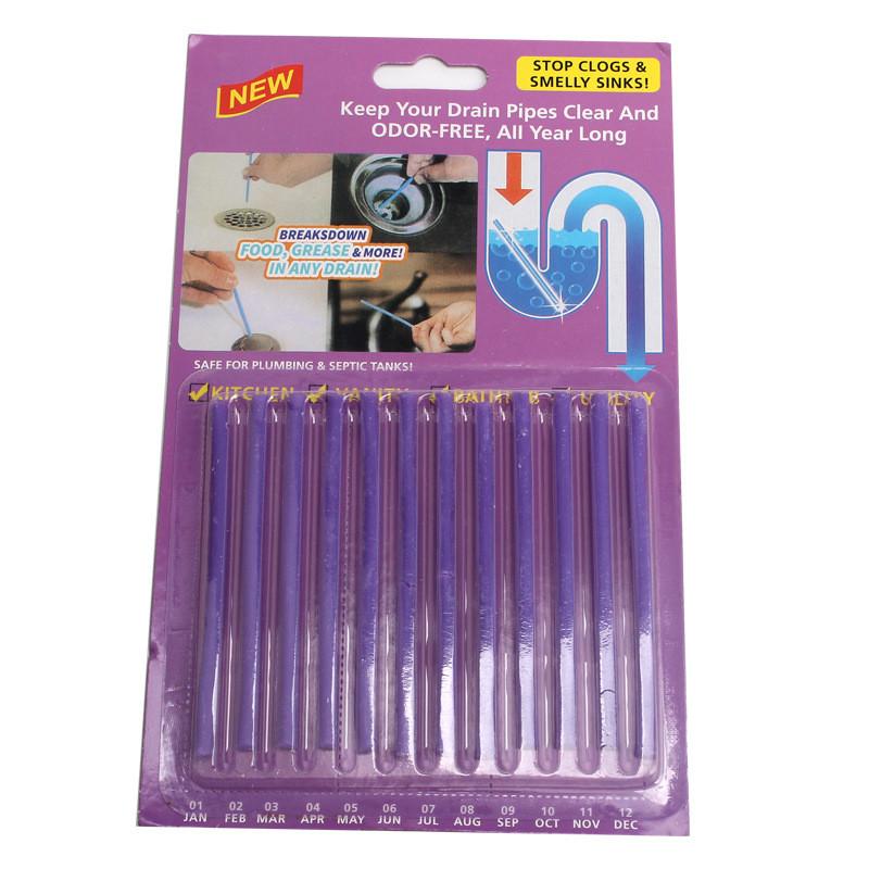 Oem Sani Sticks Drain Cleaner With Powerful Odor Removal For Home Plumbing Maintenance