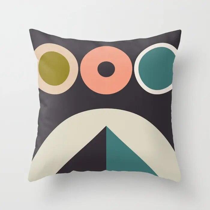 Спальня Гостиная Декор абстрактный узор диван подушки наволочки дома