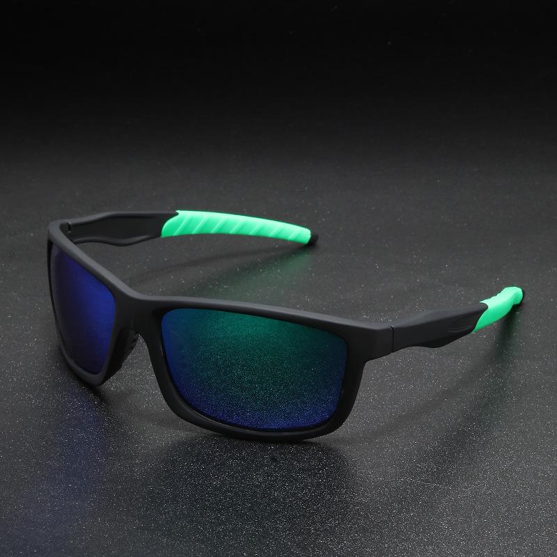 Elastic paint polarized real film fishing sunglasses outdoor cycling sunglasses hiking mountaineering glasses UV protection driving