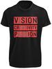 Футболка Vision Creativity Passion Смешная Саркастическая Скрытое Сообщение Я Ем Зад Цитата