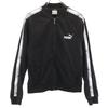 Sweat Blouson M Black Bomber Jacket Women Used