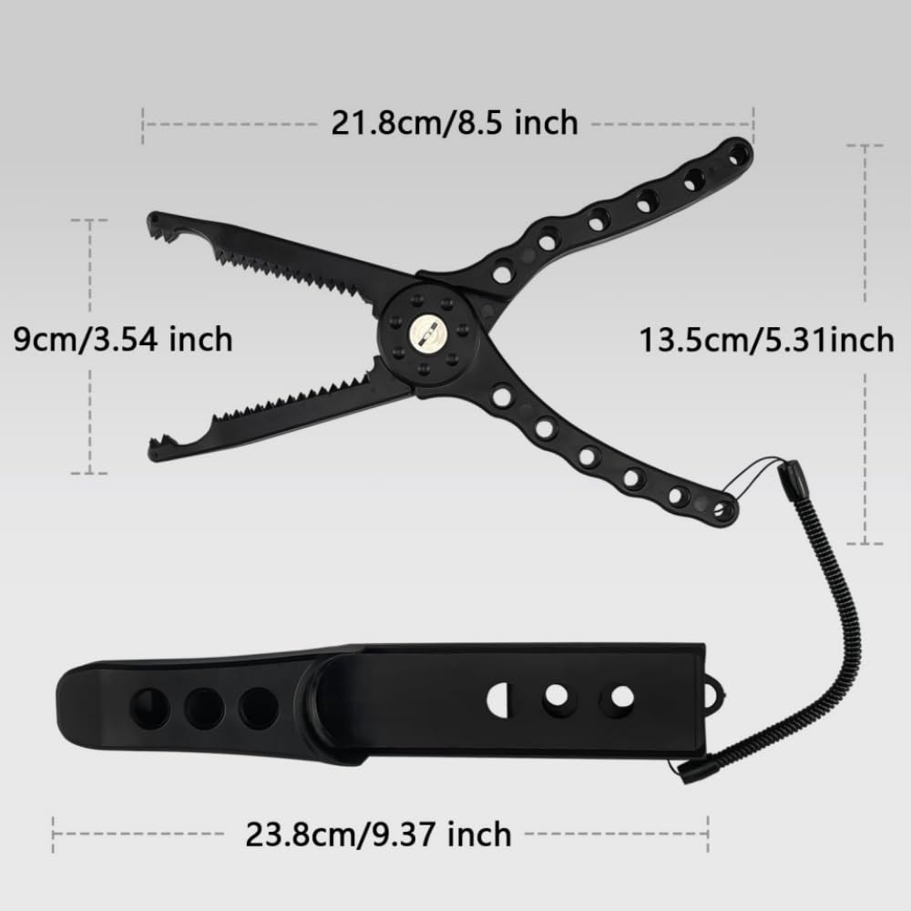 Портативный захват для рыбы, рыболовный захват с нескользящей ручкой и веревкой