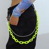 Double Layer Punk Hip-Hop Acrylic Belt Waist Chain Multilayer Pants Jean Jewelry