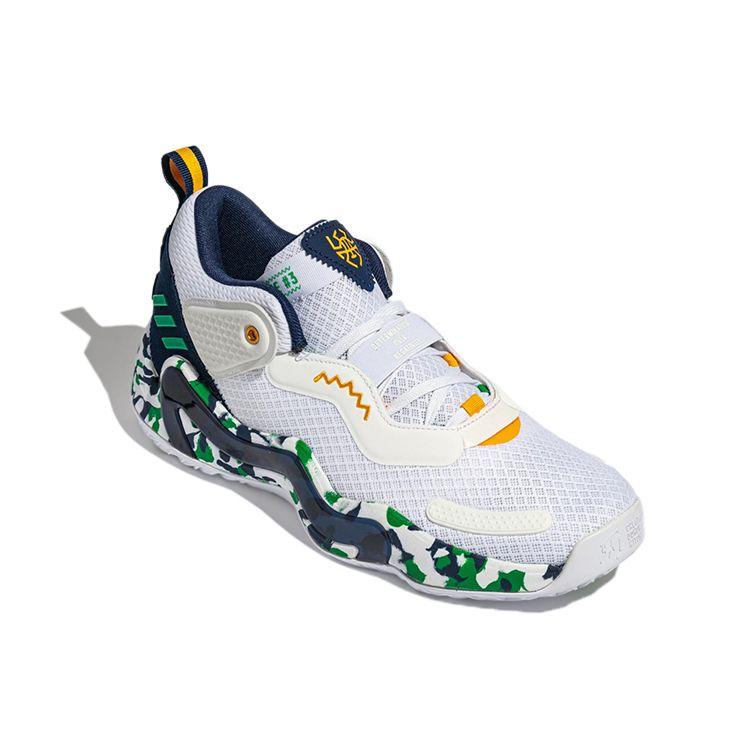 adidas ДОН. Выпуск №3 Мужские кроссовки GCA Utah Jazz White Cloud-White Team-Navy GV7258