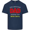 Personalised This Awesome Dad Belongs to Unisexs Light Cotton TShirt