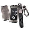 ONTTO Honda Exclusive Remote Control Card Key Case Key Cover Key Holder Genuine Leather Aluminum Alloy Honda Stepwagon RK Odyssey Accord Elysion