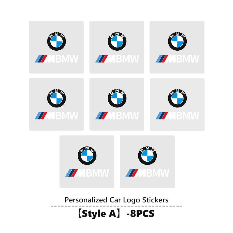 2026 Hot Car Logo Sticker Emblem Auto Body Decal Decor Accessories For BMW M Sport M2 M3 M4 M5 M6 E46 E90 E60 F10 F20 E87 X3 X6