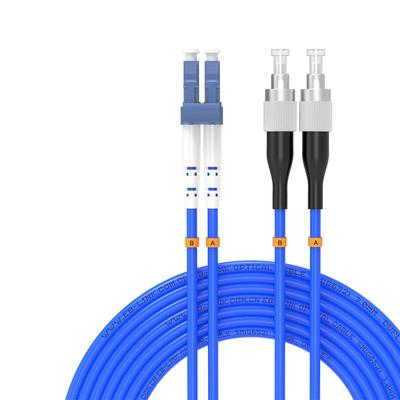EB-LINK Бронированный дуплексный одномодовый оптоволоконный патч-корд LC-FC