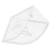 100PCS Transparent Triangle Shape Mousse Surrounding Edge Cake Decorating Tool  Bakery Presentation