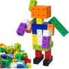 Набор Математических Кубиков Считалки Блоки Игрушки-Защелки Раннее Строительство Образовательная Игрушка Дошкольная из 100 для и 3 Развлекательная Игра Безопасная Детская Дружелюбная Веселье