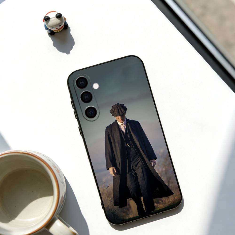 Чехол для телефона Peaky Blinders для Samsung Galaxy A73, A72, A71, A70, A53, A52, A51, Другие Мягкий Черный Чехол