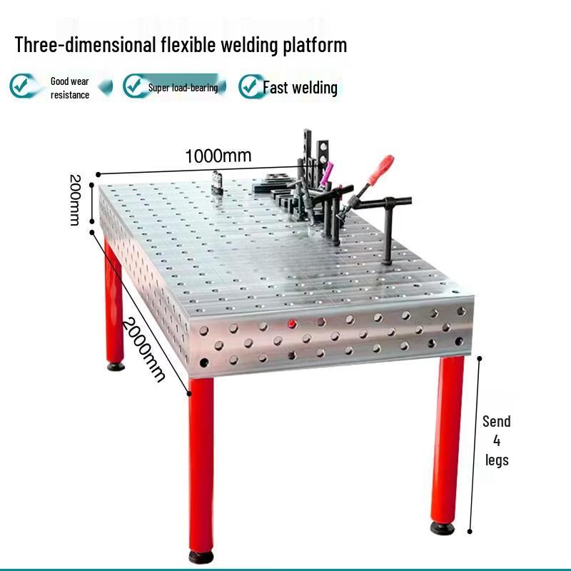 RSRDDY 3D Flexible Cast Iron Welding Platform