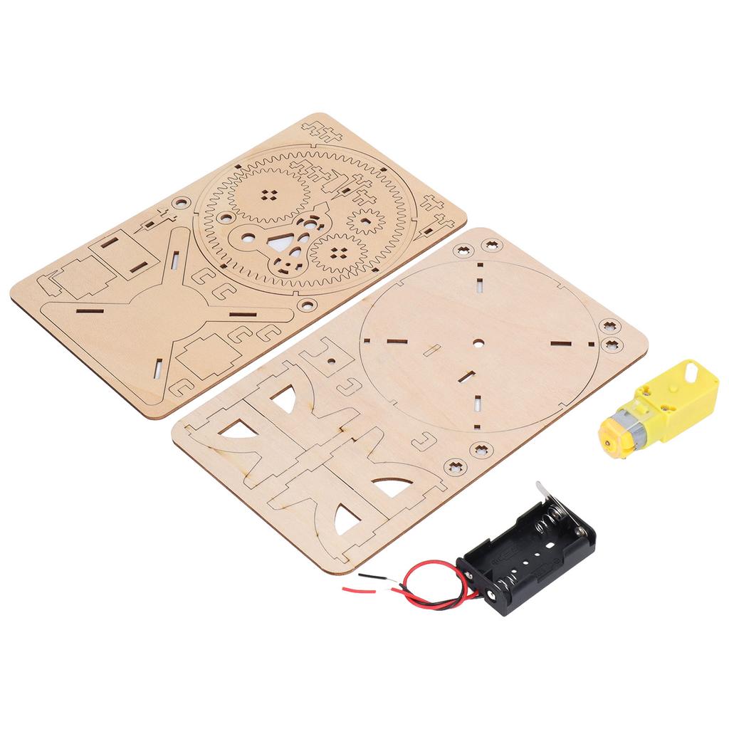 Solar System Wooden Model Sun Earth Moon Astronomy Brick STEM Educational Toy for Puzzle Teaching