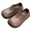 New Arrivals Open Run Women Pastel Glitter Platform Slippers