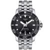 Tissot Men's Seastar 1000 Automatic Watch, Black Dial, Bracelet, T1204071105100, Officially Imported