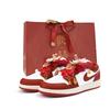Air Jordan 1 Низкие Винтажные Баскетбольные Кроссовки с Устойчивой к Скольжению и Износу Подошвой Женские Красные FJ3465-160(Team746-SBOX)