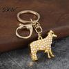 Alloy Keychains Faux Pearl Sheep Keychain, Zinc Lamb Car Key Ring Mini Holder, Handbags Backpacks Charm Decorative Accessory for Women Girls