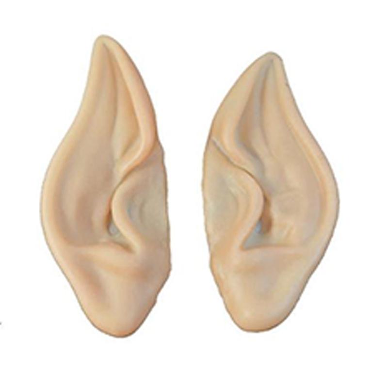 Эльфийские уши, аксессуары для Хэллоуина, латексные мягкие точки, вечерние, сказочный пикси, игровой костюм, реквизит для косплея