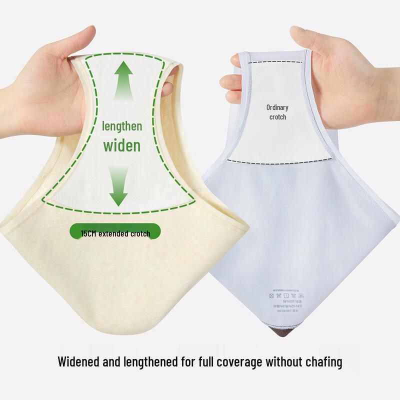 SecretWorld Women's Pure Cotton Mid-Rise Antibacterial Briefs