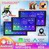 Android13 7 9 10 дюймов Автомобильный Радиоприемник GPS 2 din Радио Стерео Ресивер Плеер 64G Мультимедийный Плеер Беспроводной CarPlay Android Auto Подарок