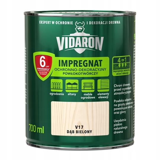 Vidaron V17 Bleached Oak Wood Impregnation 0.7L 1 Pc