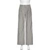 Loose Casual Printed Stripe Wide Leg Pants Cross Border Women's Summer Pants Women Draped Pant