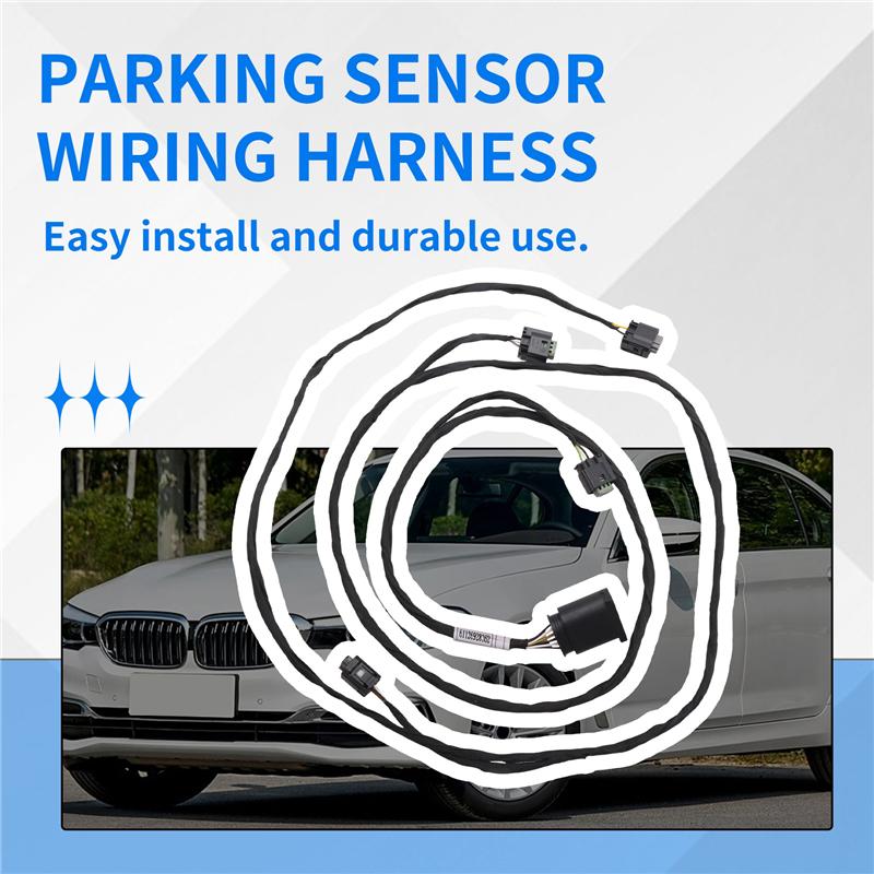 For BMW 5 Series E60 Front Bumper Parking Sensor Wiring Harness Front Bumper PDC Wiring Harness PDC Cable 61126928362-AT80