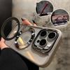 Новый золотой 16-дюймовый магнитный стеклянный чехол-подставка для iPhone 16 11 13 15 12 14 pro Max 16 plus Funda Magsafe Clear Cases Cover