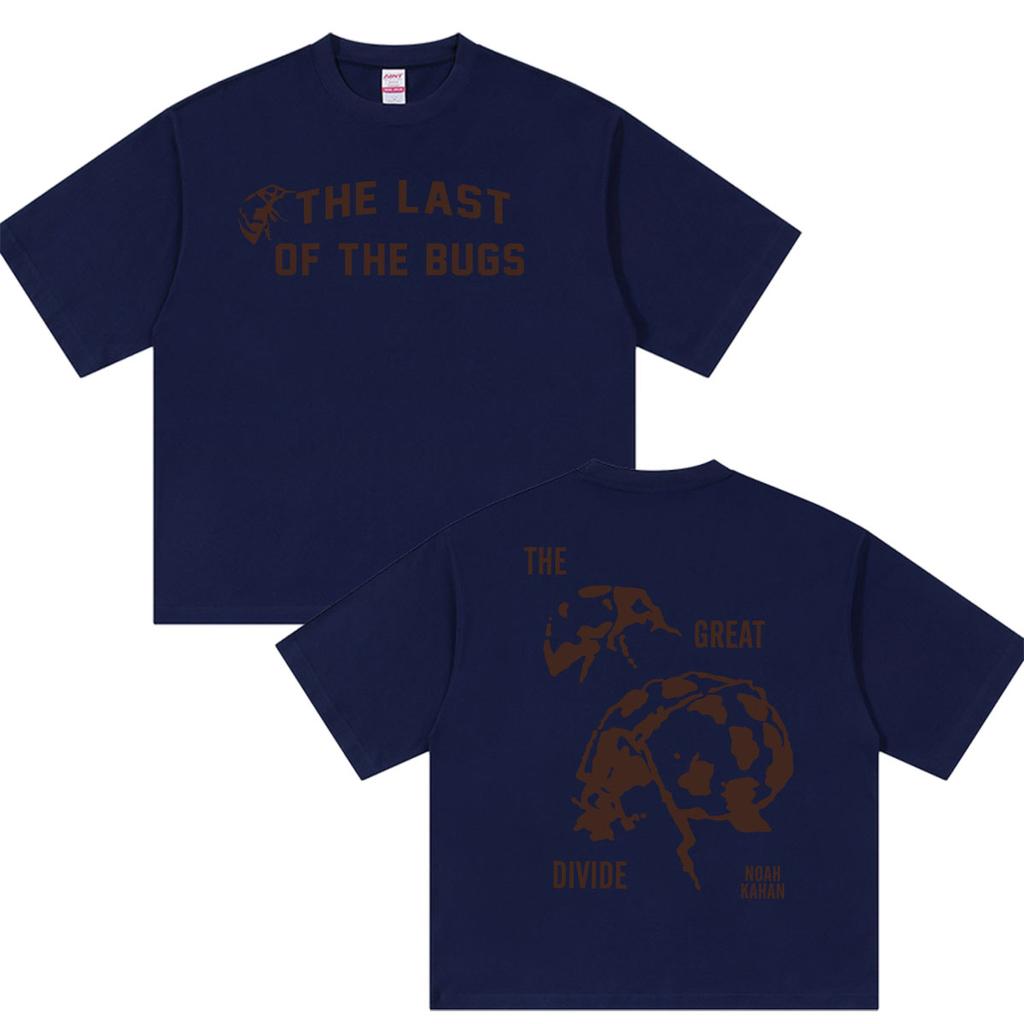 Noah Kahan The Last of The Bugs Tour 2026 Print T Shirt Unisex Women Summer Oversized Cotton Tshirts Y2k Harajuku Clothing Tshirt