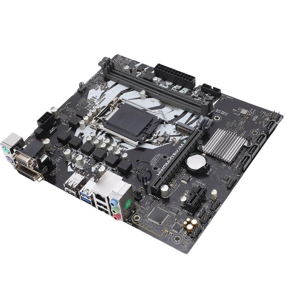 Материнская плата M.2 для компьютера Поддержка LGA 1200 DDR4 2933 2666 2400 2133 МГц Двухканальная Компьютерная Материнская плата с портами Serial ATA 3.0 RJ45 VGA