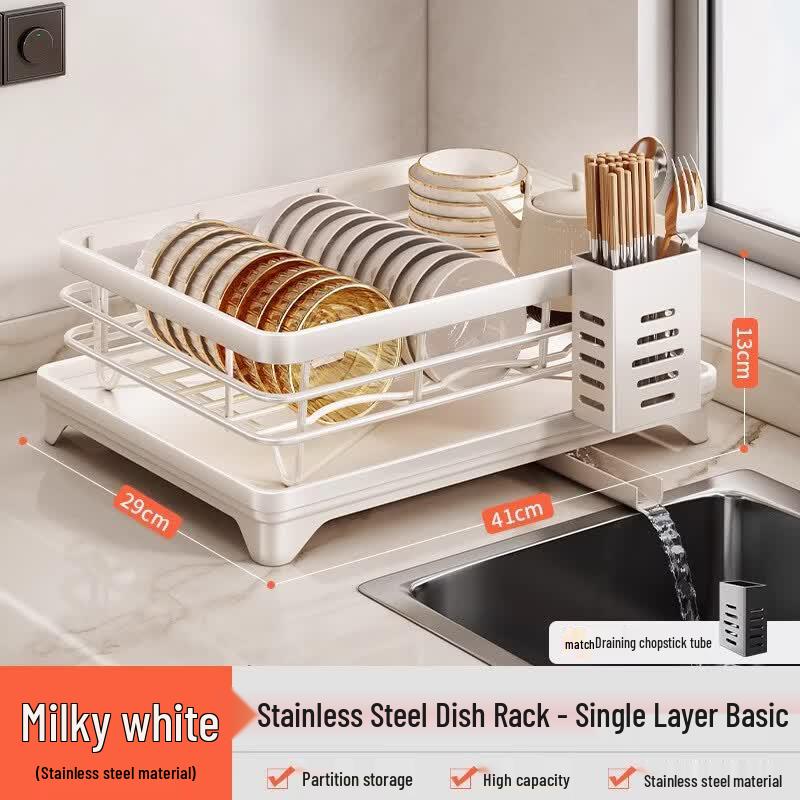 Boyiduo Stainless Steel Countertop Dish Drying Rack