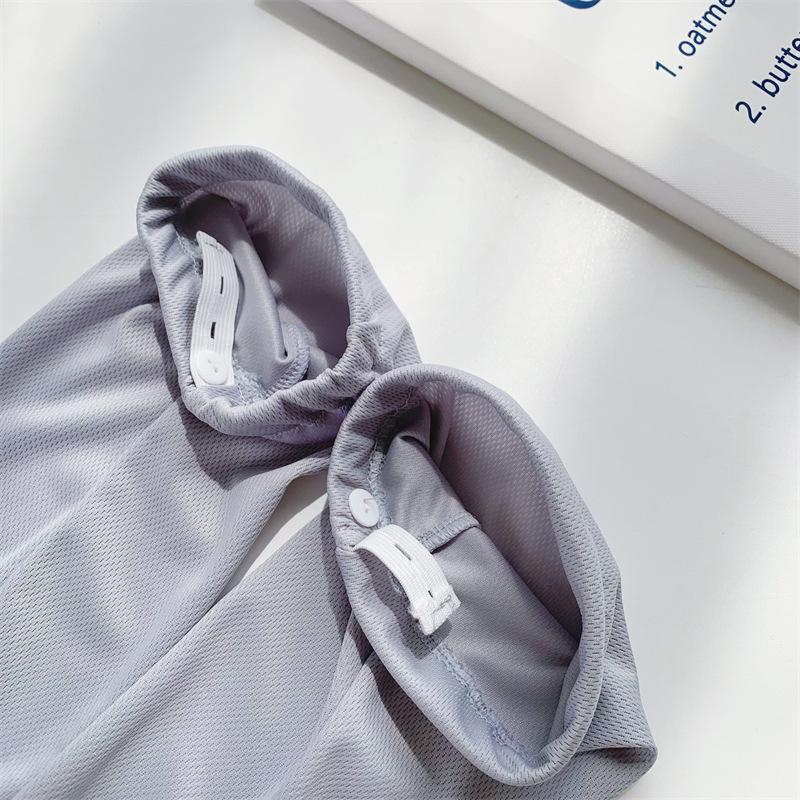 Женская защита рук, ледяной шелк, ледяные рукава, перчатки, подковообразные рукава, защита от ультрафиолета