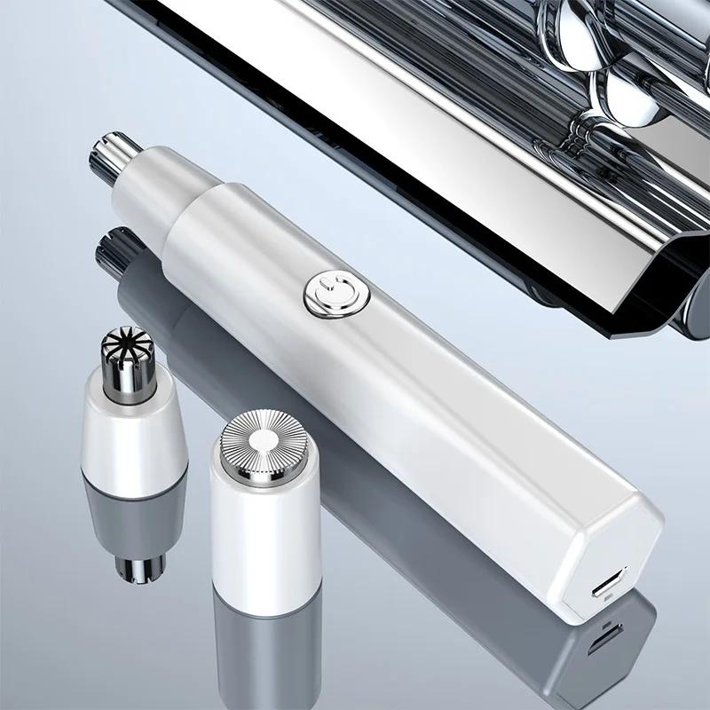 1PC Electric Nose Hair Trimmer Machine Men Nose Hair Shaver Clipper Shaving Cutter Tool Portable Automatic Nose and Ear Trimmer