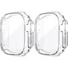 Silicone Cover Case for Iwatch Apple Watch Series Ultra 9 8 7 6 5 4 3 2 Se 49Mm 41Mm 45Mm 44Mm 40Mm 38Mm 42Mm 45 41 49 Mm Screen Protector Accessories