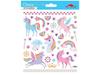 Autocollants - GLOBAL GIFT - Licornes - Multicolore - PVC - 17 x 15 cm