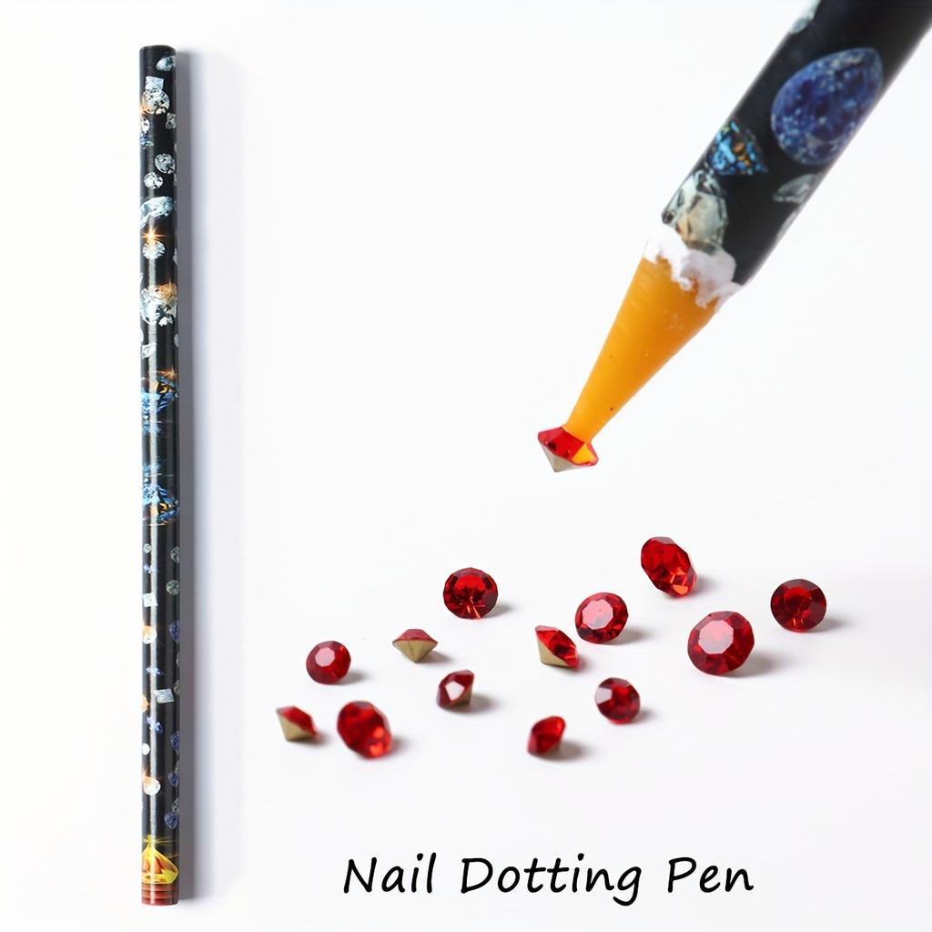 1Pcs Wax Rhinestone Pickers Pencil Wax Pencil Set For Rhinestones Gem Dotting Crystal Pick Up Tools Rhinestone Tool