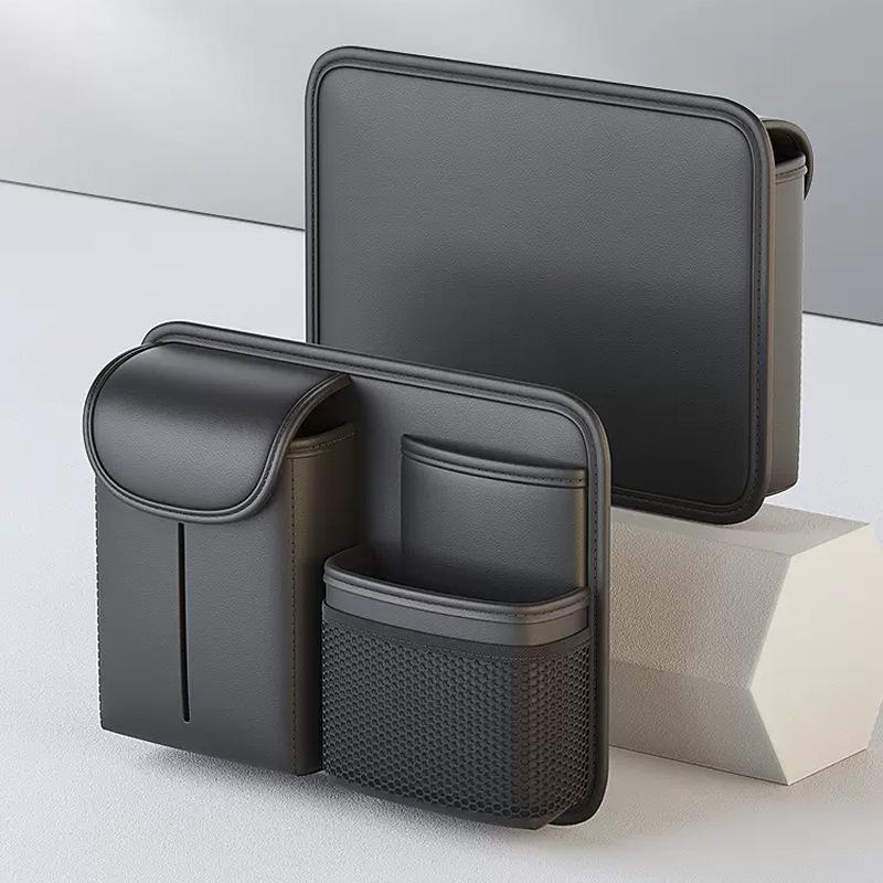Multifunctional Car Seat Back Storage Bag & Tissue Holder