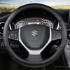 Для Suzuki Vitara Grand Vitara Чехол на руль автомобиля Углеродное волокно + Кожа Нескользящий Автоаксессуары