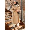 Women's Buttoned Trench Coat