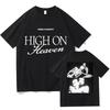 2026 Nessa Барретт Футболка High on Heaven Чистый Хлопок Мода Классическая Эстетика Высокое Качество Топы для Фанатов Футболки Графические Короткий Рукав
