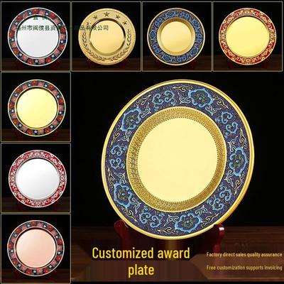 Индивидуальная медная табличка с перегородчатой эмалью: Выдающийся Учитель, Признание Сотрудника, Славный Выход на Пенсию, Сувенир Недели Адаптации.