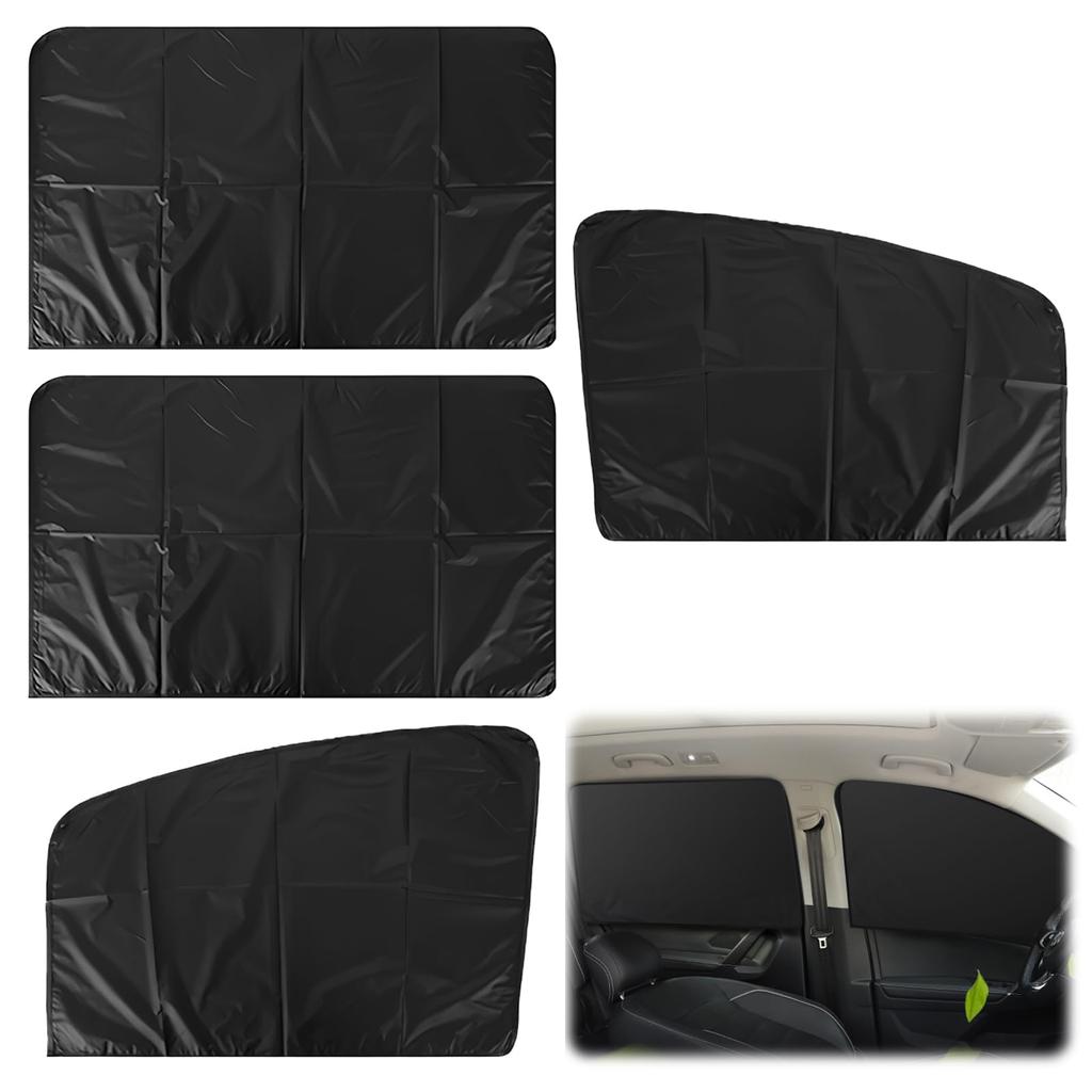 LATTCURE Car Curtain, Blackout Car Sunshade, Magnet, Sleeping In Car, Curtain, Sunshade, Blindfold, UV
