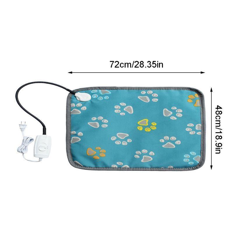 Adjustable Pet Heating Pad for Dogs Cats Soft Electric Blanket Animal Bed Warmer top sale