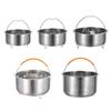 Steamer Insert Steamer Pot Stainless-Steel Basket Rice Steamer Pressure Cooker