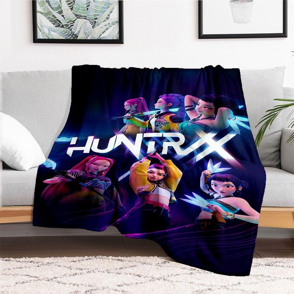 "HUNTRIX: The Ultimate Gaming Experience"Blanket Lightweight Flannel Throw Blanket for Sofa, Bed, Travel, Camping, Livingroom, Office, Couch