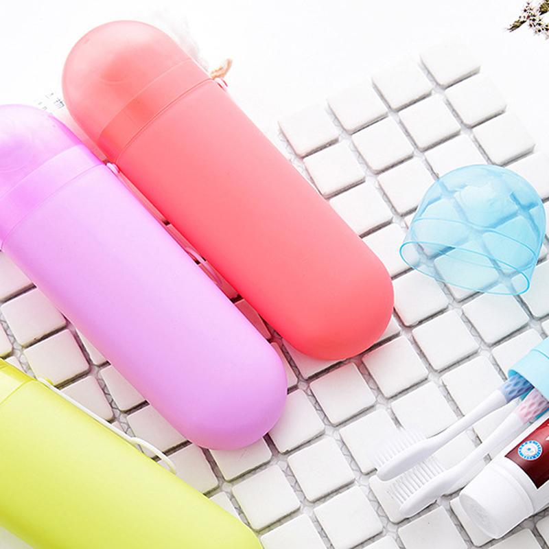 Портативный держатель для зубной пасты и зубных щеток для путешествий Аксессуары для ванной комнаты