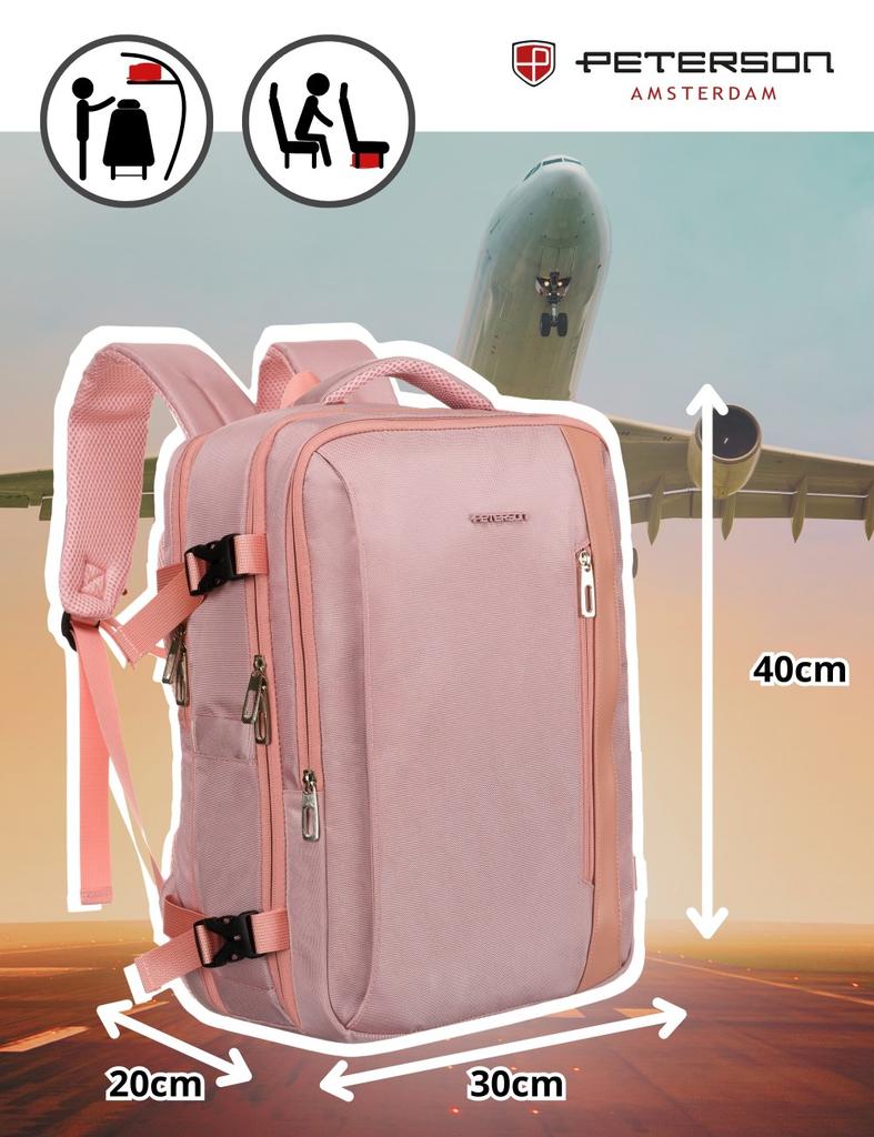 PTN 24403-6942 Pink Laptop Backpack