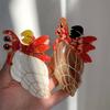 Headdress Animals Hair Claw Cartoon Creative Crab Clip Fashion Crab Hair Claw  Girls