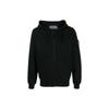STONE ISLAND Ss23 Однотонная толстовка с капюшоном и микро-значком с логотипом Унисекс Толстовка Черный 101564251-V0029